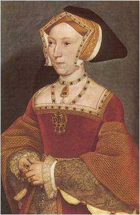 Jane Seymour by Hans Holbein c.1536.