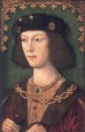 Eighteen year-old Henry after his coronation in 1509.
